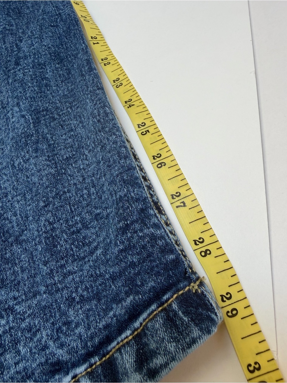 Metietila Pull On Distressed Blue Jeans NWT - Picture 11 of 11